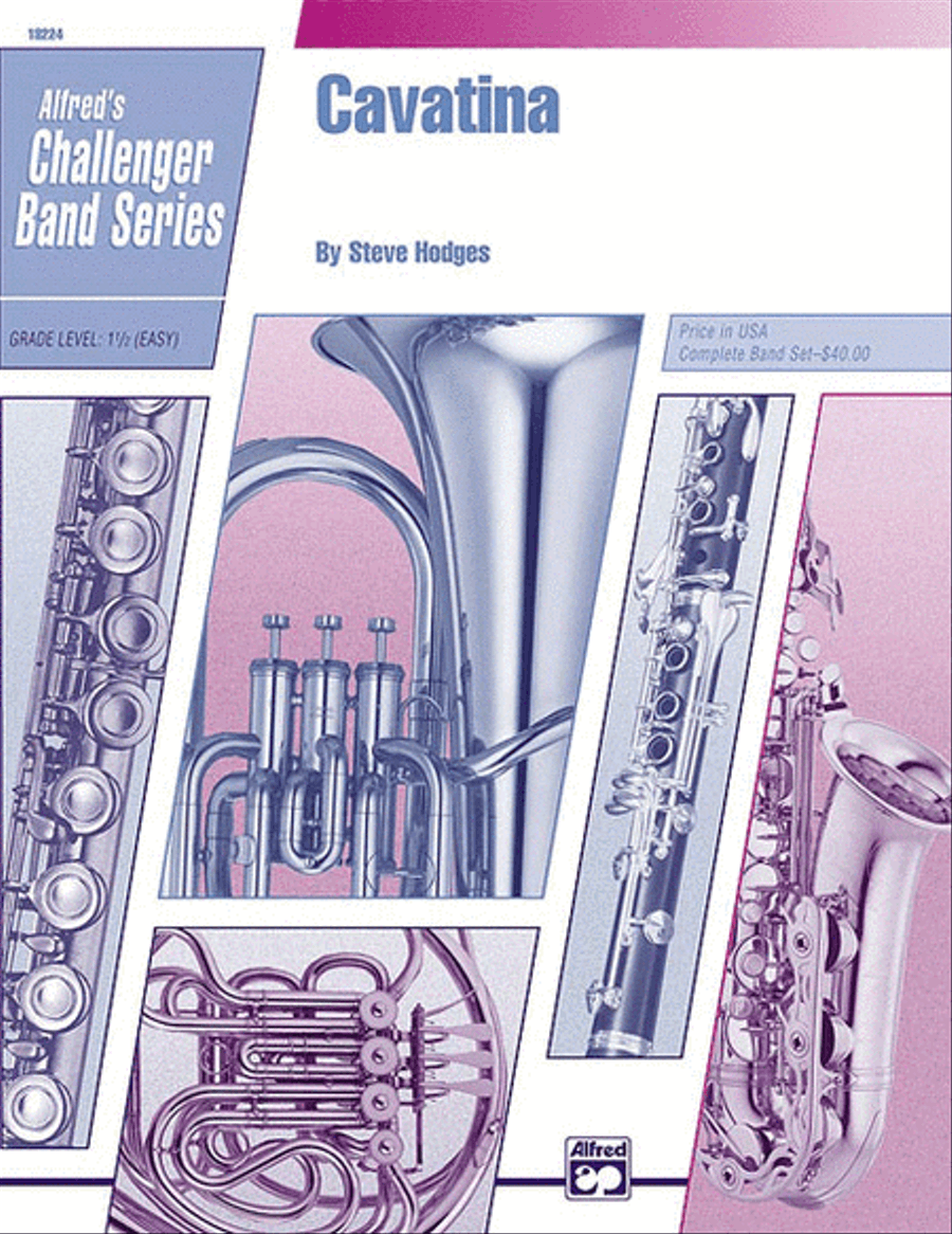 Cavatina Concert Band scores gallery preview page 1