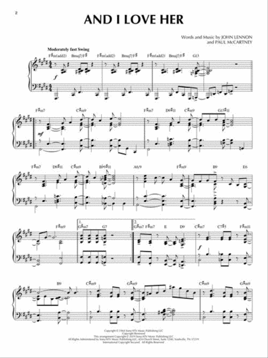 Pop Ballads Pop Ballads Piano Solo scores gallery preview page 4