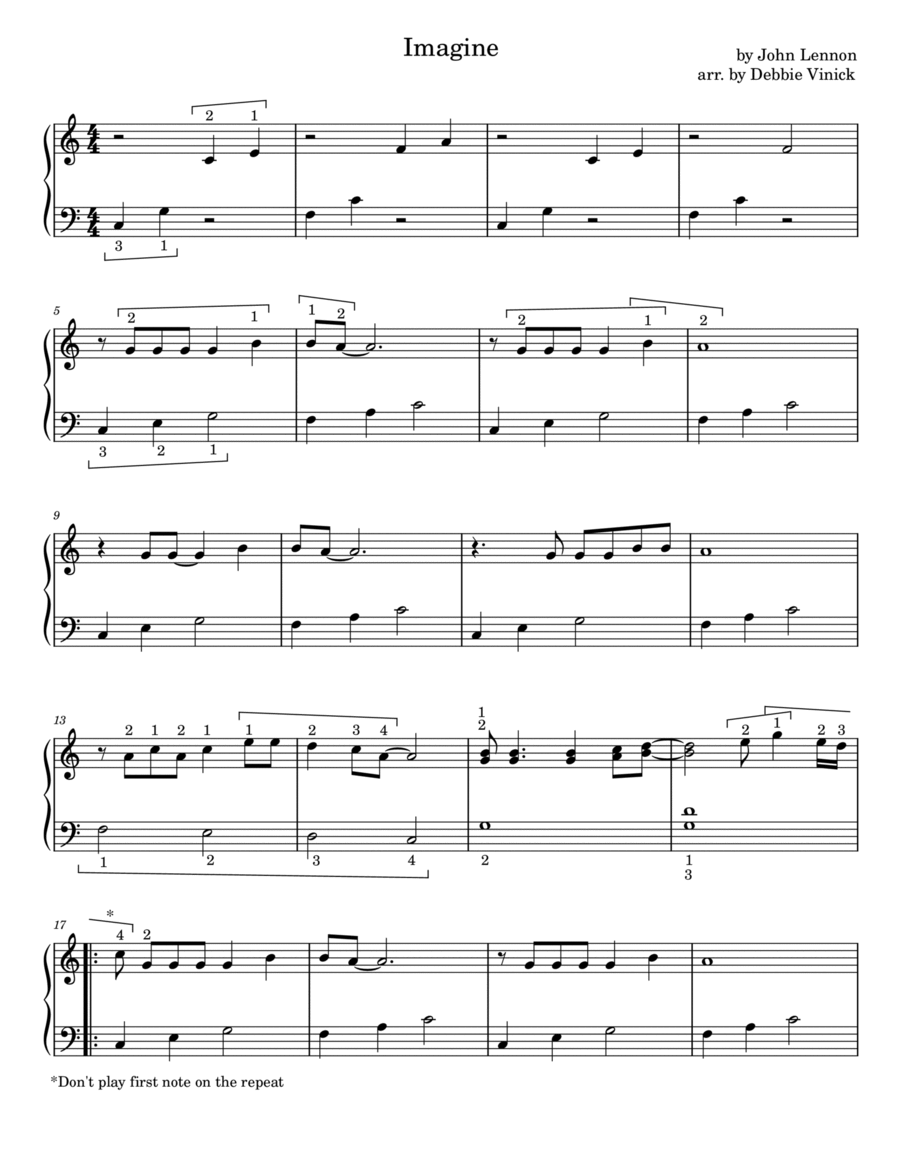 Imagine Celtic Harp scores gallery preview page 1