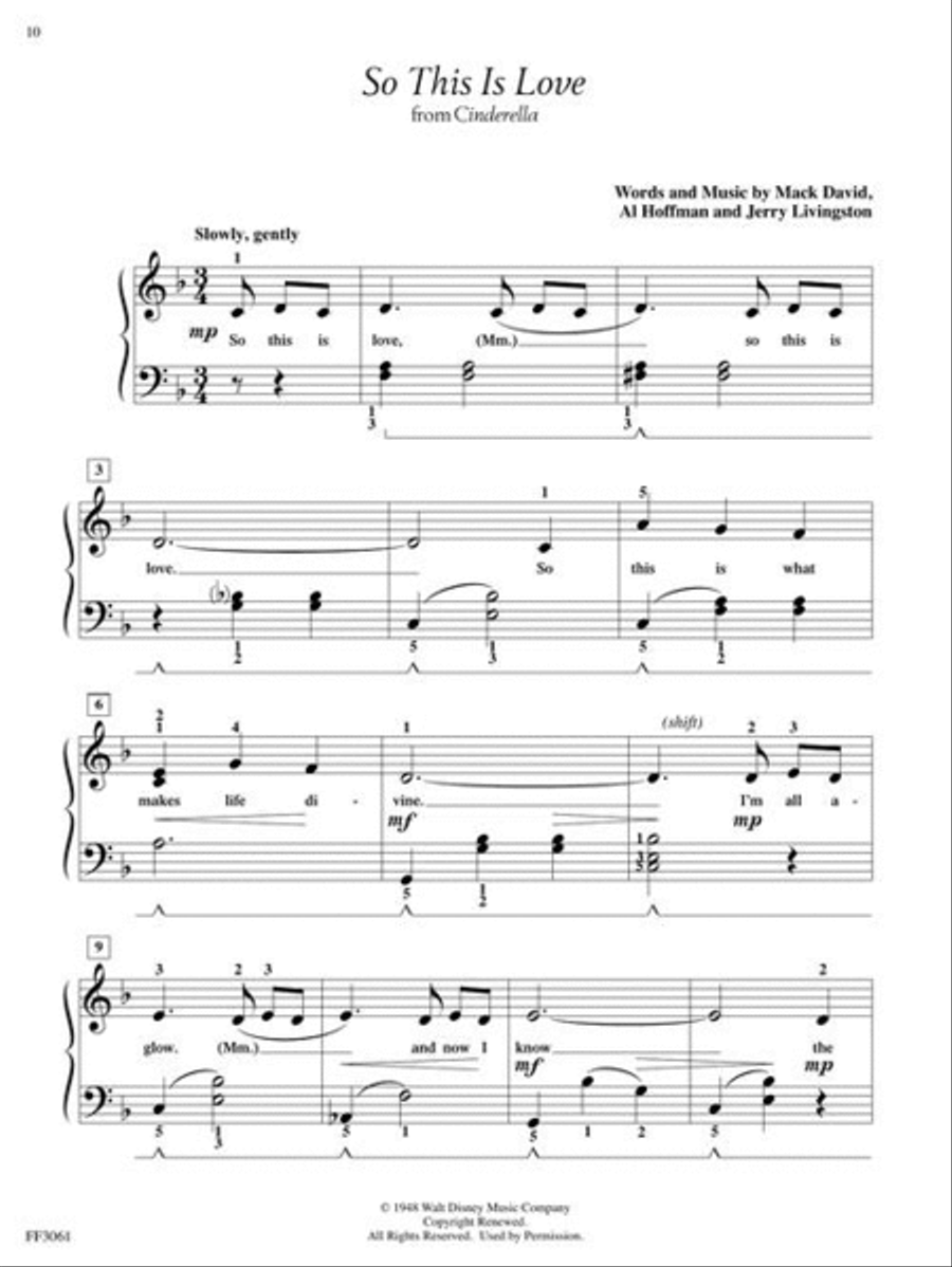 Adult Piano Adventures – Disney Book 2 Piano Method scores gallery preview page 5