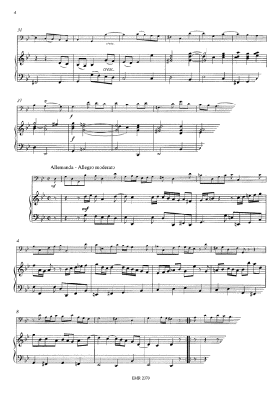 Sonata in G Minor Sonata in G Minor Brass Ensemble scores gallery preview page 4