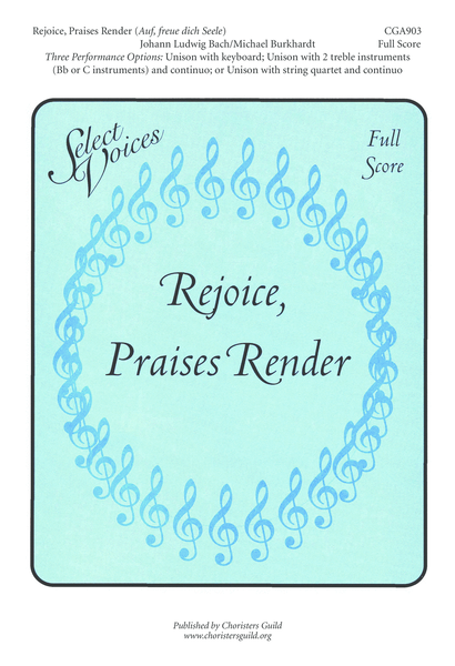 Rejoice, Praises Render - Full Score