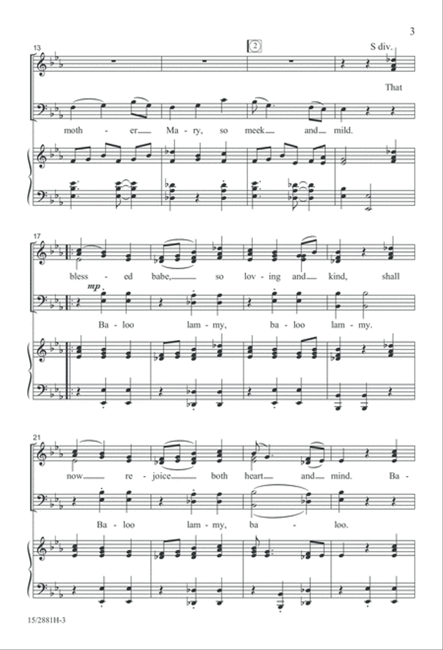 Baloo Lammy 4-Part scores gallery preview page 4