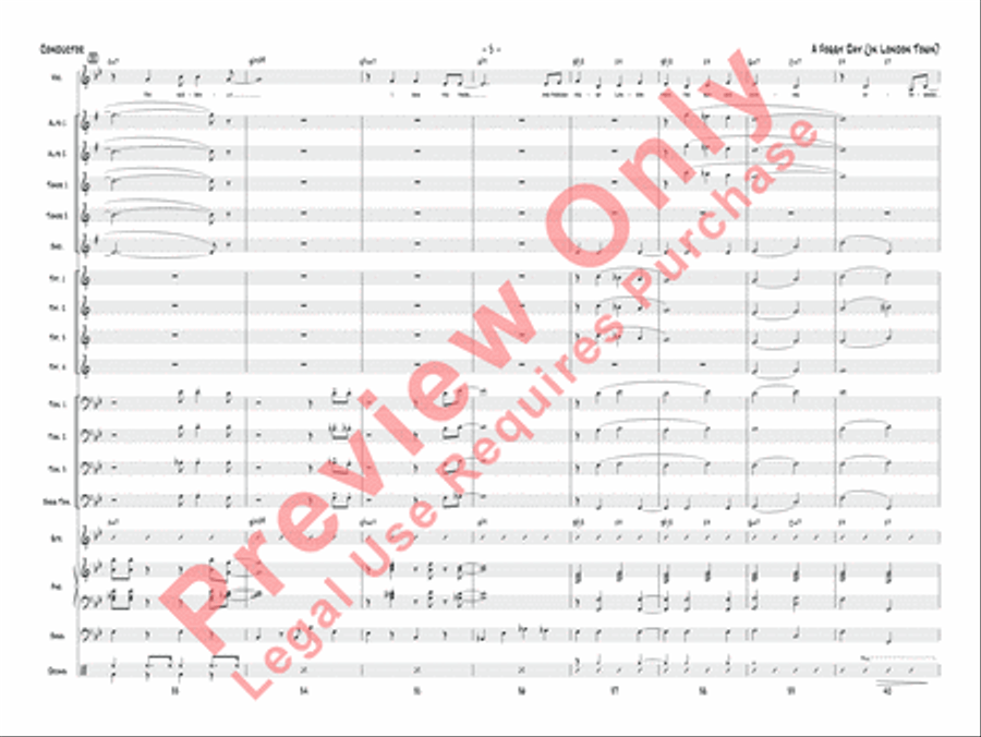 A Foggy Day (in London Town) Jazz Ensemble scores gallery preview page 6