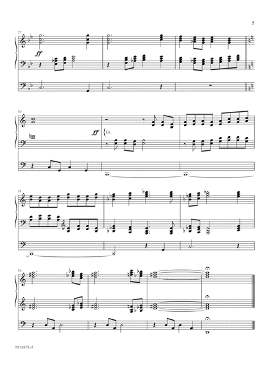 Hymns of Joyful Praise Hymns of Joyful Praise Organ scores gallery preview page 5