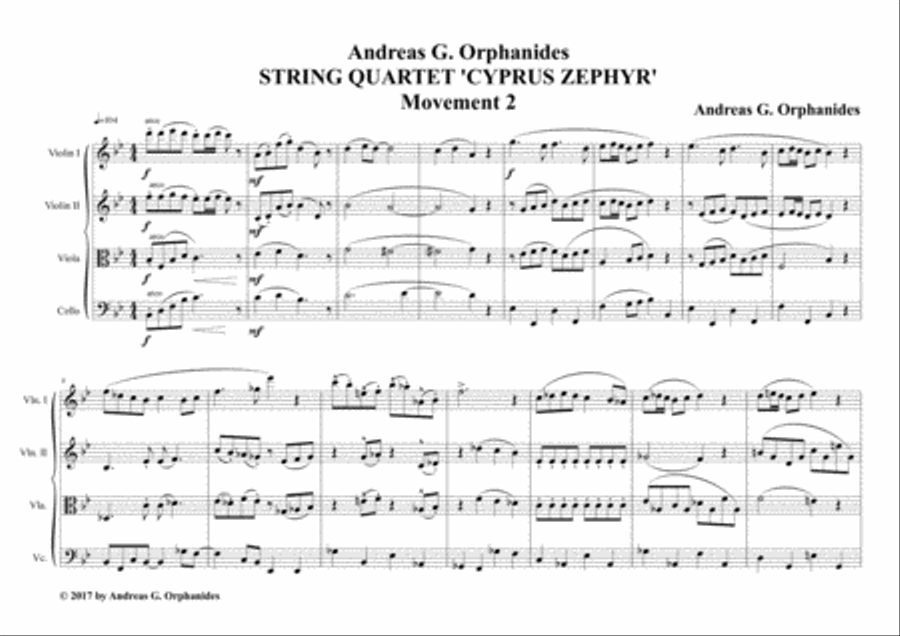 STRING QUARTET 