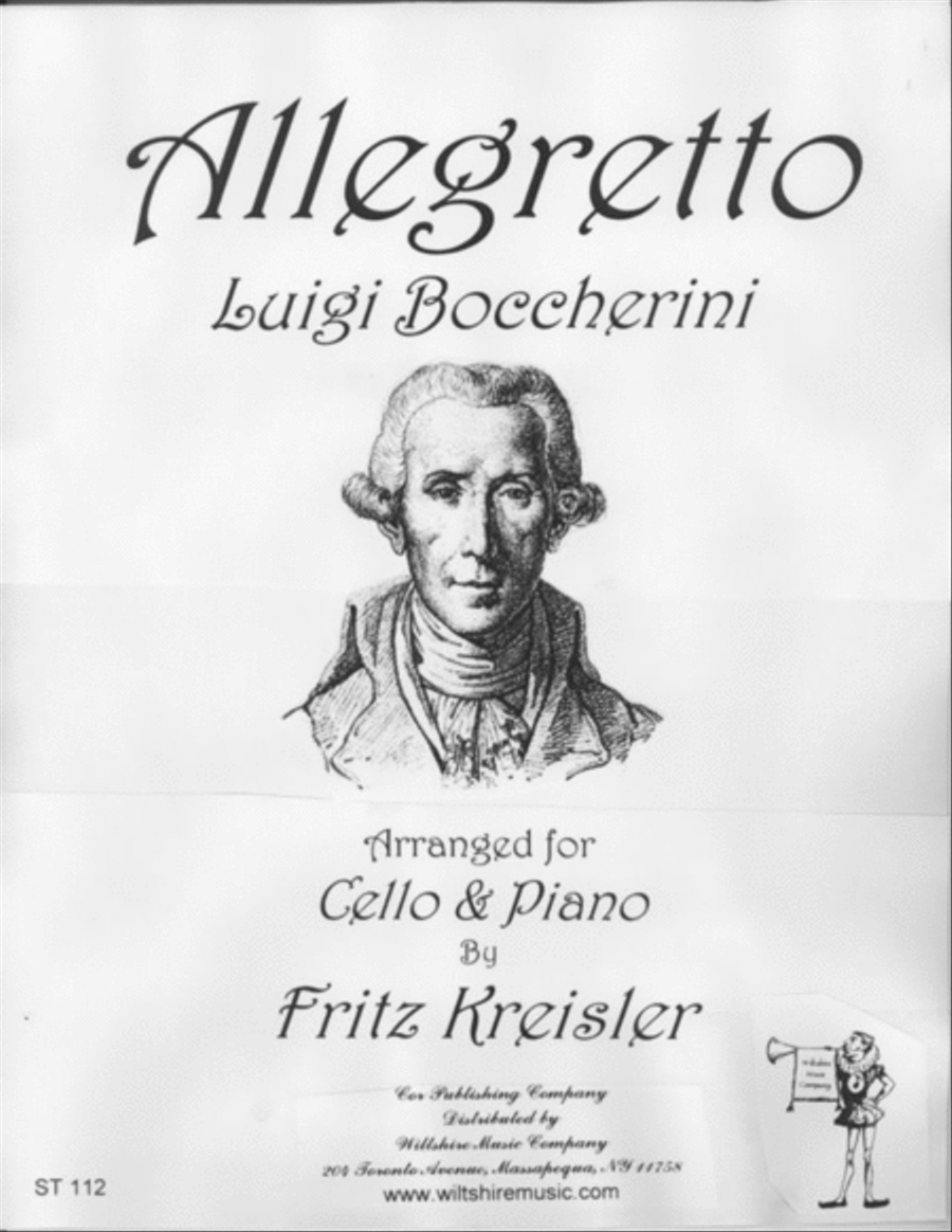 Alegretto Piano Accompaniment scores gallery preview page 1