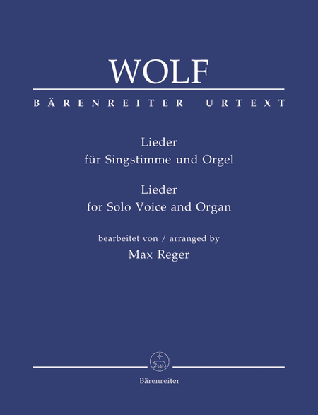Lieder for Solo voice and Organ