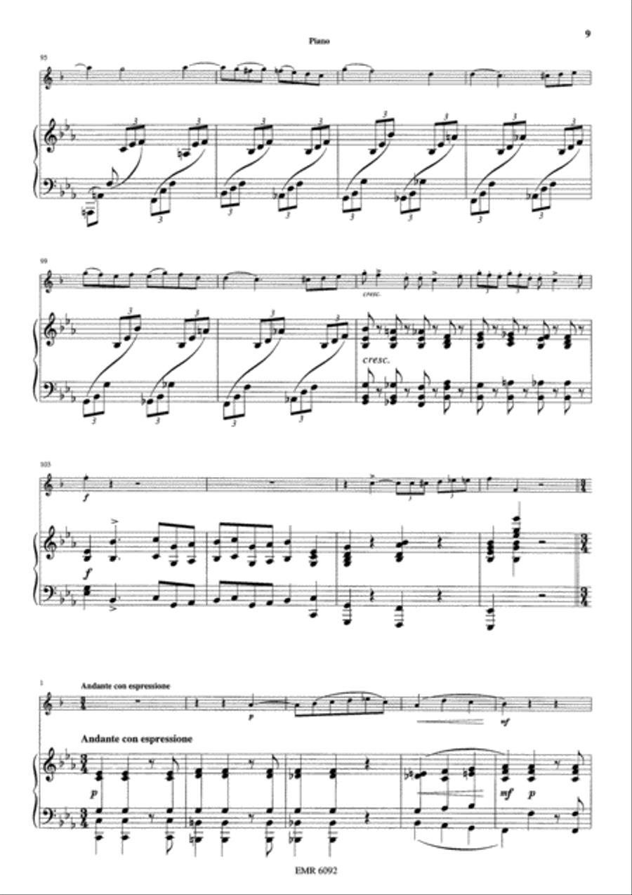 Sonate Op. 18 Cornet scores gallery preview page 9