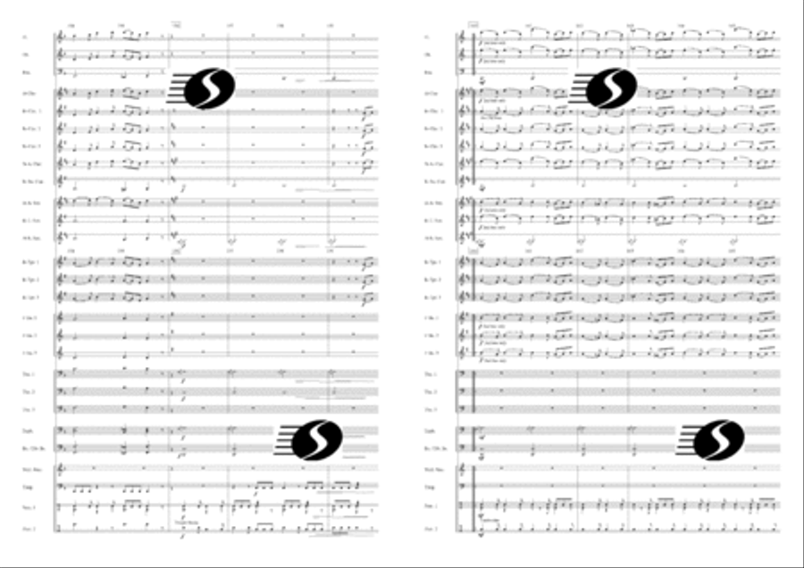 Irish Sketches Concert Band scores gallery preview page 14