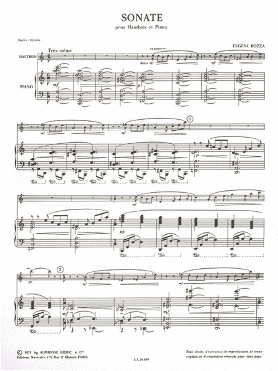 <br>Sheet music extract