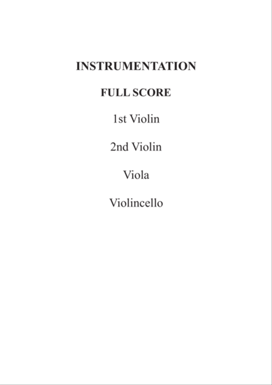 Oh Susanna for String Quartet String Quartet scores gallery preview page 2
