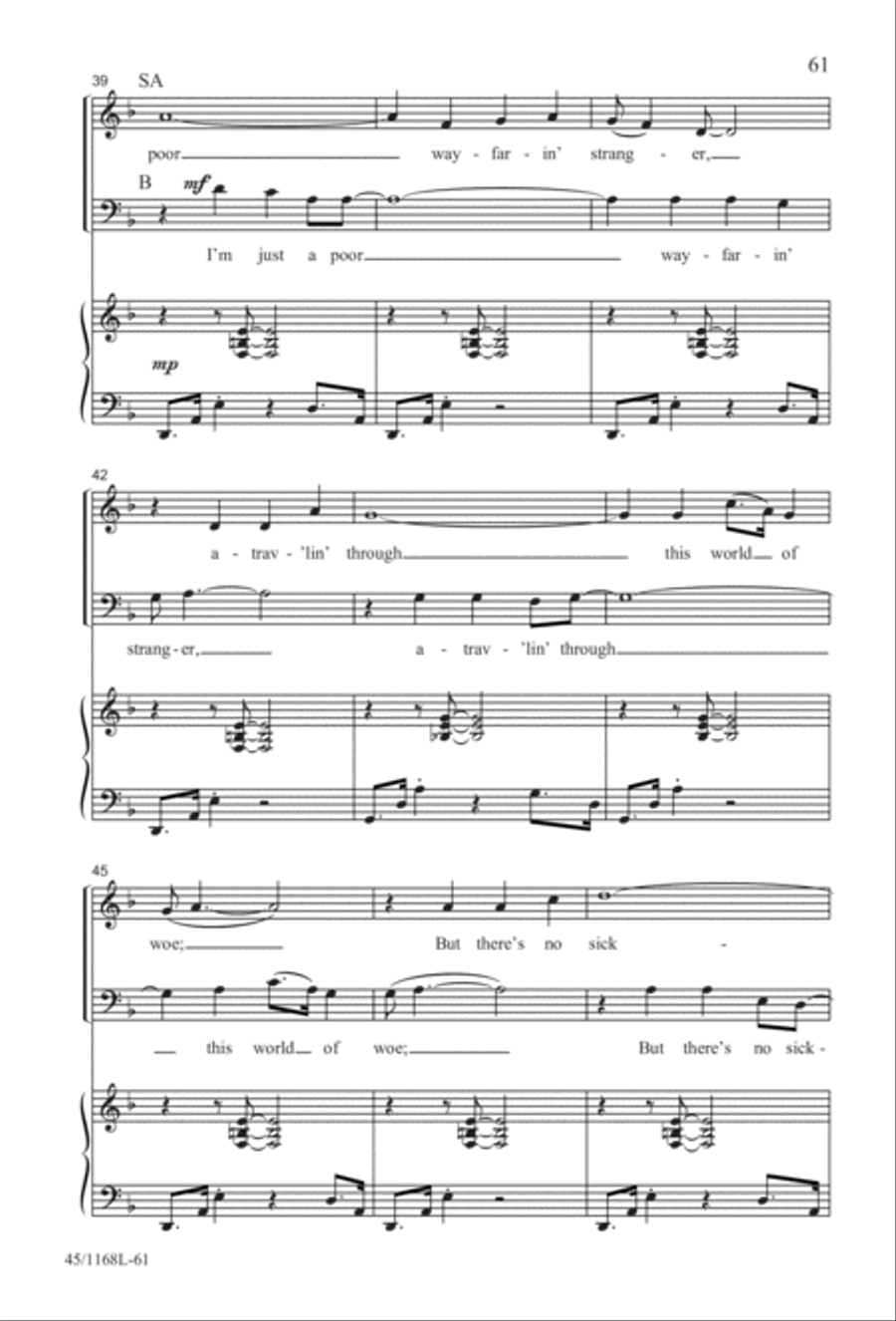 8 Anthems for About 12 Singers 3-Part scores gallery preview page 61