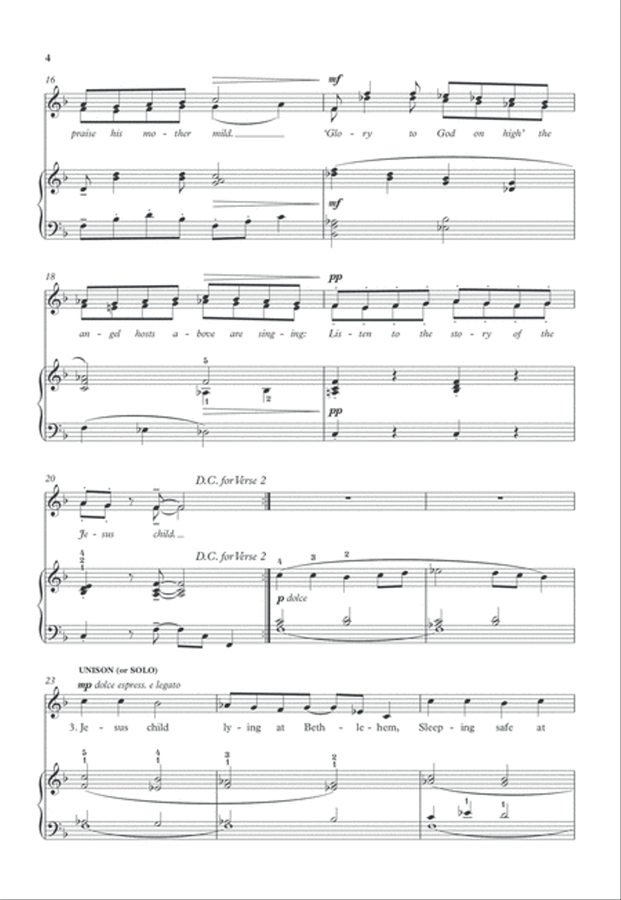 Jesus Child Jesus Child SA scores gallery preview page 4