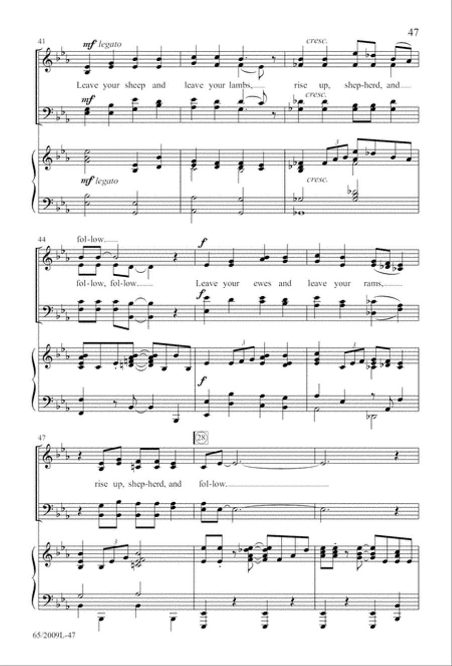 Rise Up! A New Light A-Comin’ 4-Part scores gallery preview page 48