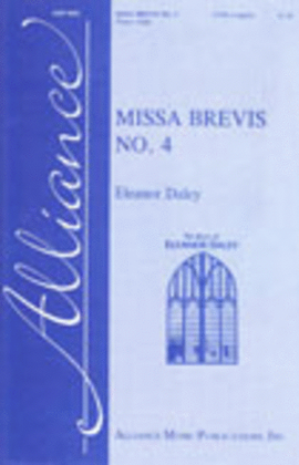 Book cover for Missa Brevis No. 4
