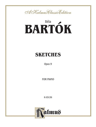 Book cover for Sketches, Op. 9