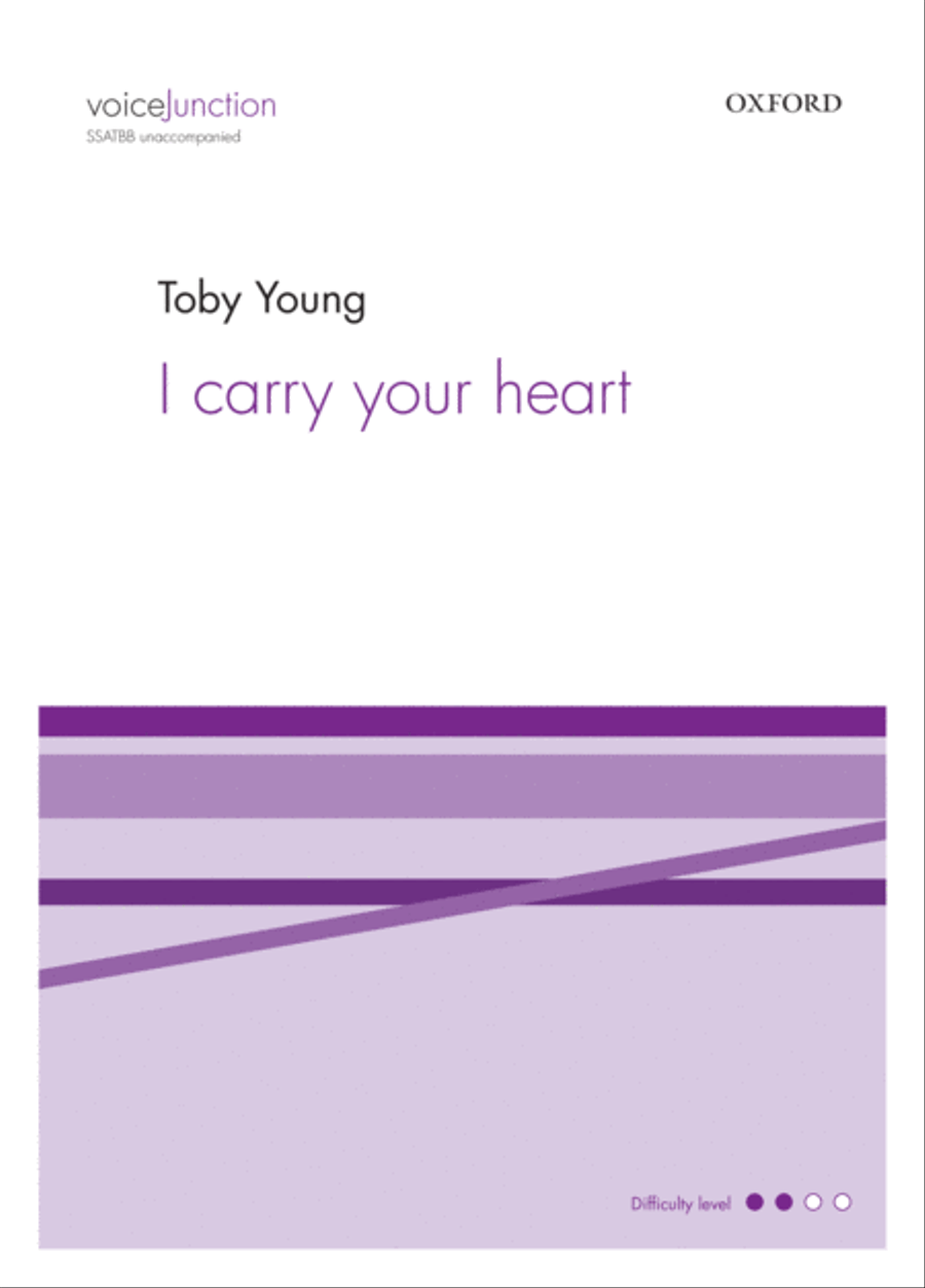 I carry your heart I carry your heart A Cappella scores gallery preview page 1