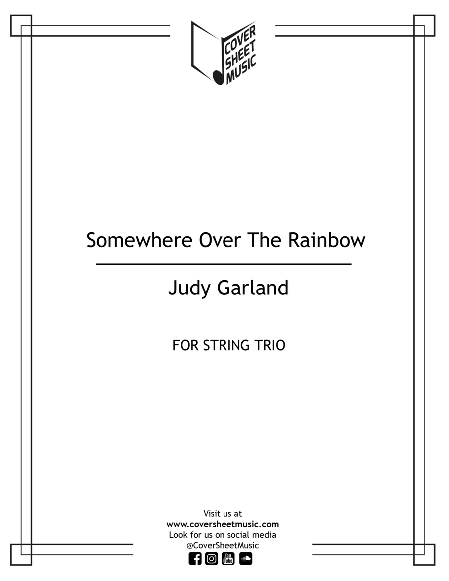 Over The Rainbow Over The Rainbow String Trio scores gallery preview page 1