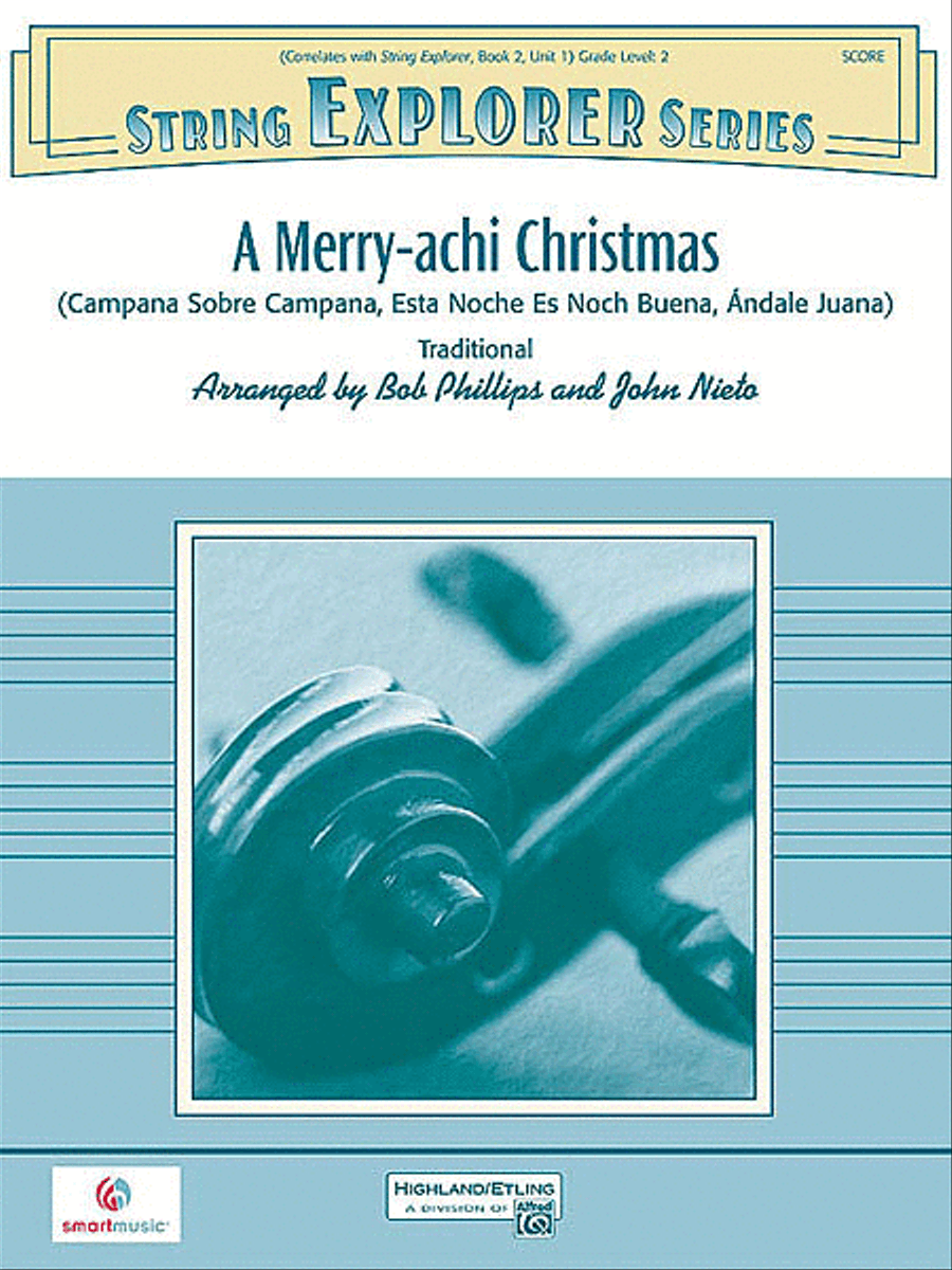 A Merry-achi Christmas A Merry-achi Christmas String Orchestra scores gallery preview page 1