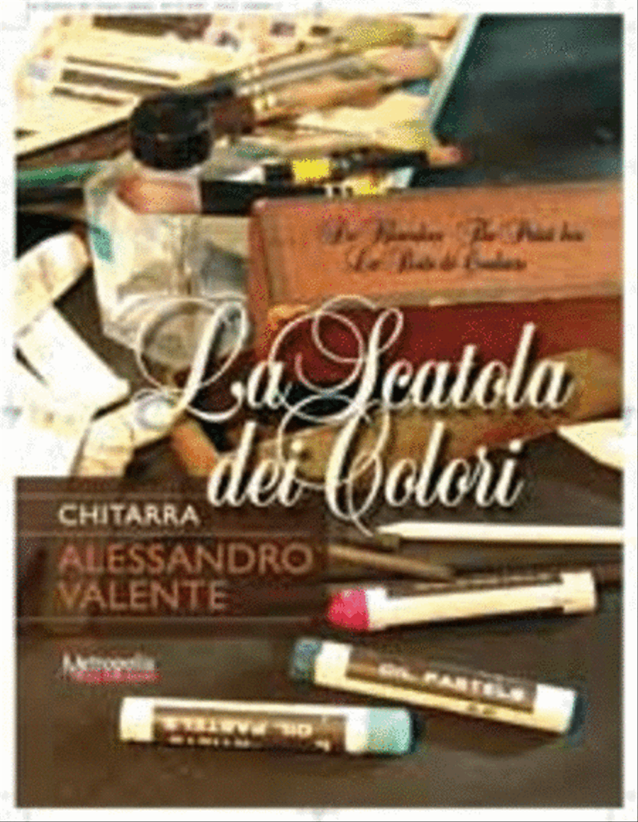 La Scatola dei Colori for Solo Guitar Guitar Solo scores gallery preview page 1