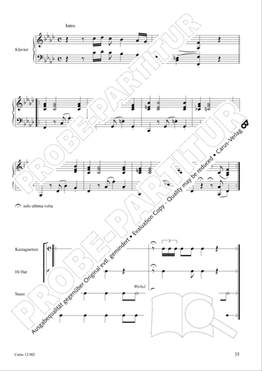 Gute-Laune-Kanons 4-Part scores gallery preview page 36