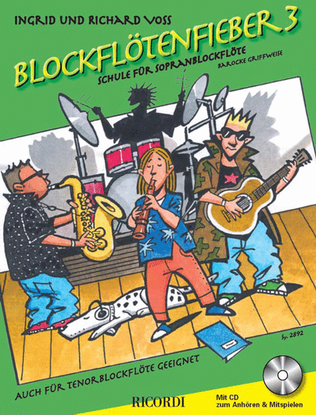 Book cover for Blockflötenfieber 3