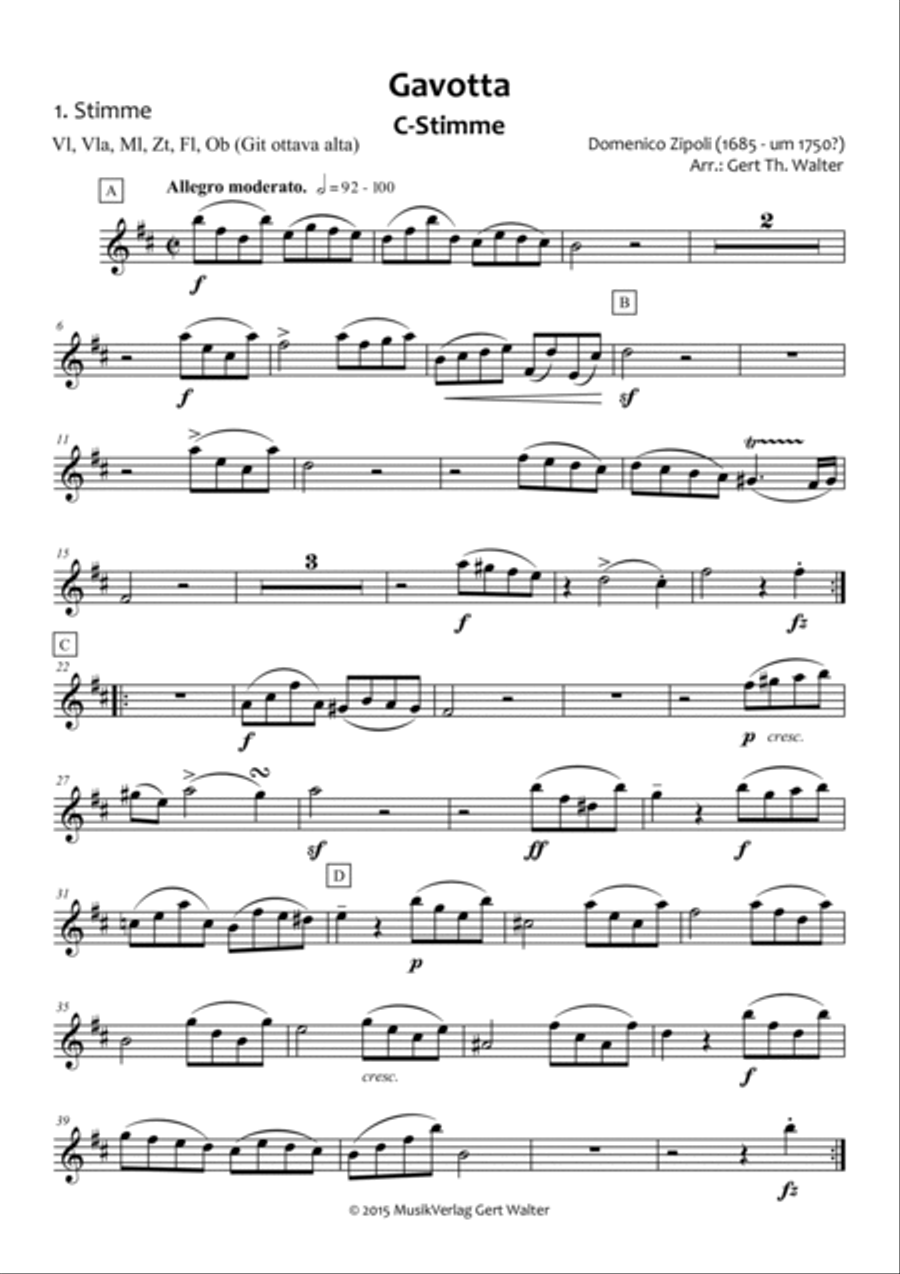 Gavotta School and Community scores gallery preview page 4