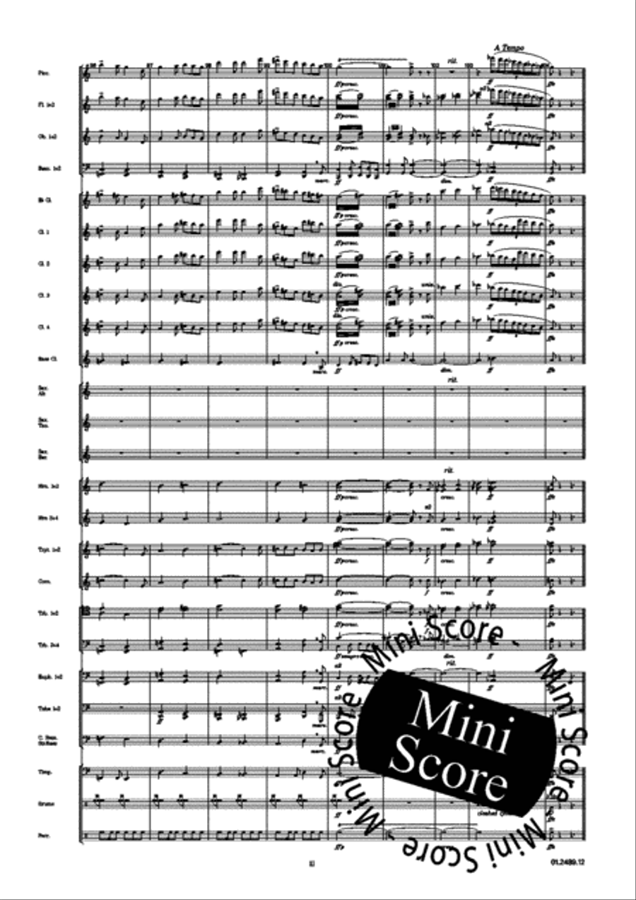 Endymion Concert Band scores gallery preview page 15