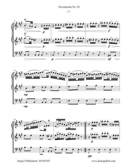 Haydn: Two Double Reed Trios image number null