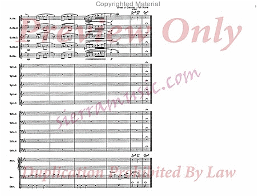 Street Of Dreams Street Of Dreams Jazz Ensemble scores gallery preview page 8