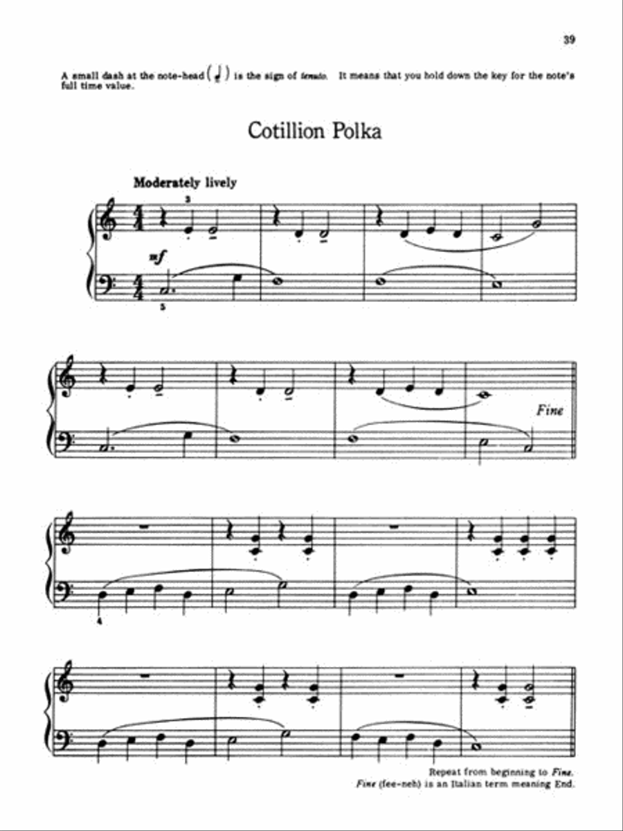 The Joy of First Year Piano Piano Method scores gallery preview page 3
