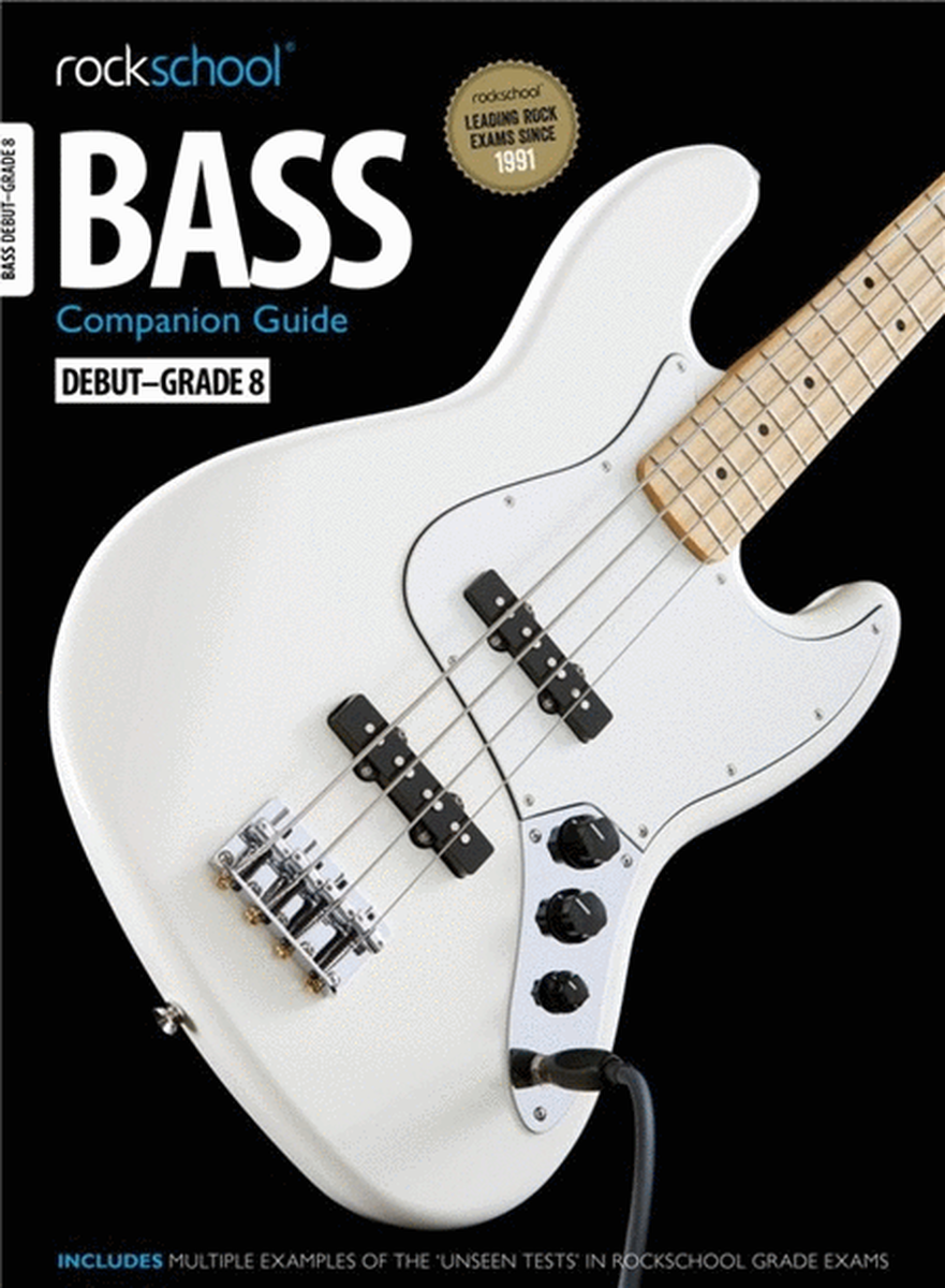 Rockschool Bass Companion Guide Book/CD