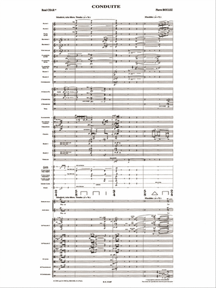 Visage Nuptial Orchestra scores gallery preview page 2