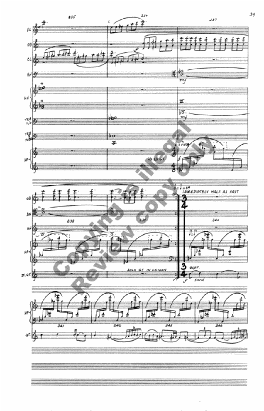 Concerto for Orchestra Full Orchestra scores gallery preview page 40
