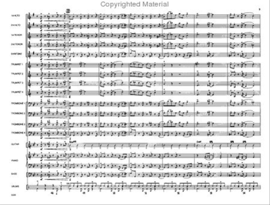 Impact Zone Impact Zone Jazz Ensemble scores gallery preview page 8