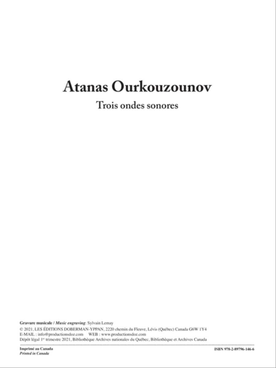 Trois ondes sonores Trois ondes sonores Classical Guitar scores gallery preview page 2