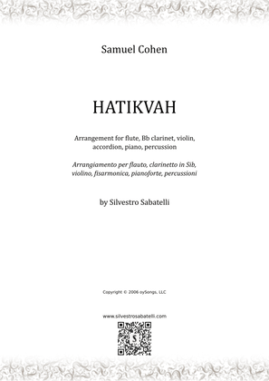 Hatikvah (the Hope)