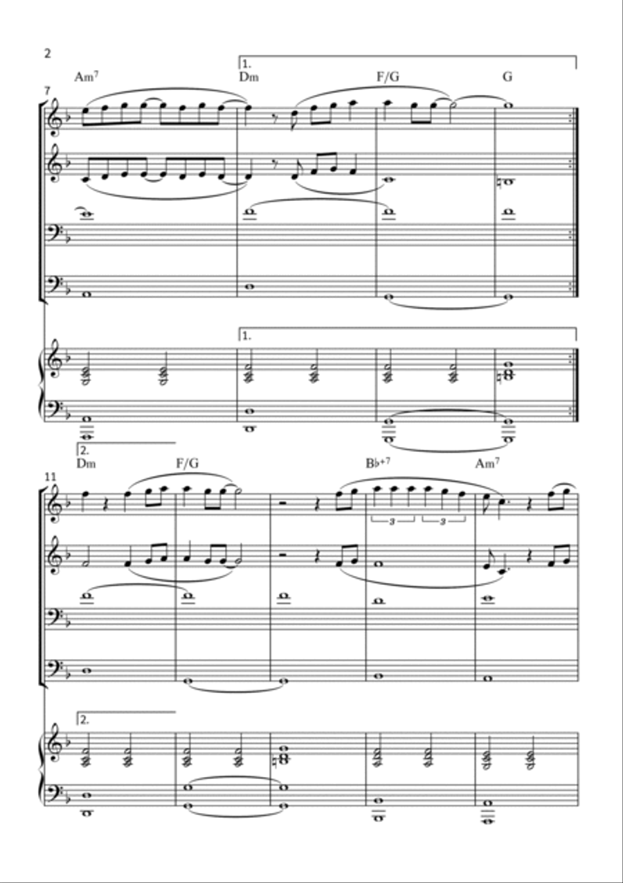 Part Of Your World (reprise) Trombone scores gallery preview page 2