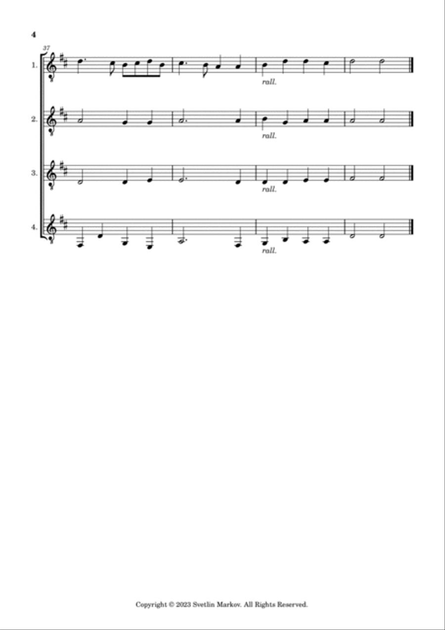 Ding Dong, Merrily on High Guitar scores gallery preview page 4