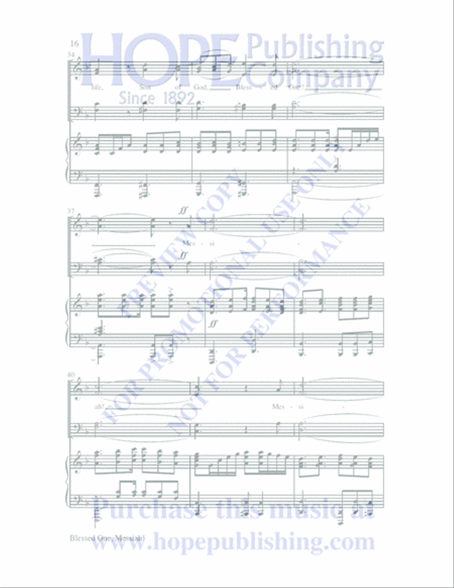 My Savior's Love My Savior's Love Listening CD scores gallery preview page 18