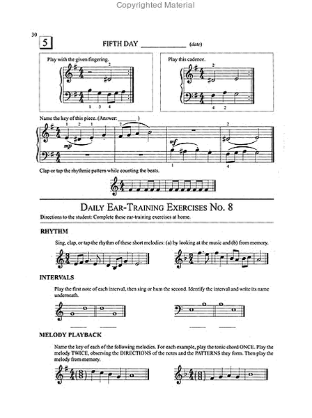 Four Star Sight Reading and Ear Tests: Book 2