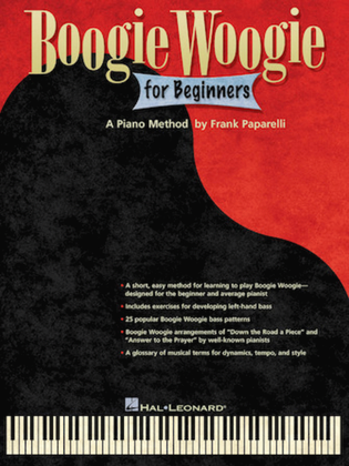 Book cover for Boogie Woogie for Beginners