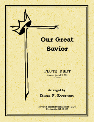 Book cover for Our Great Savior (unacc)