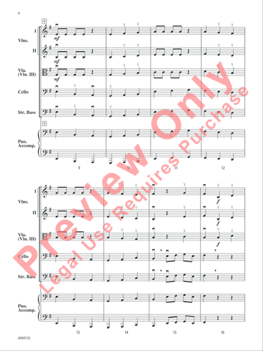 G Force String Orchestra scores gallery preview page 5