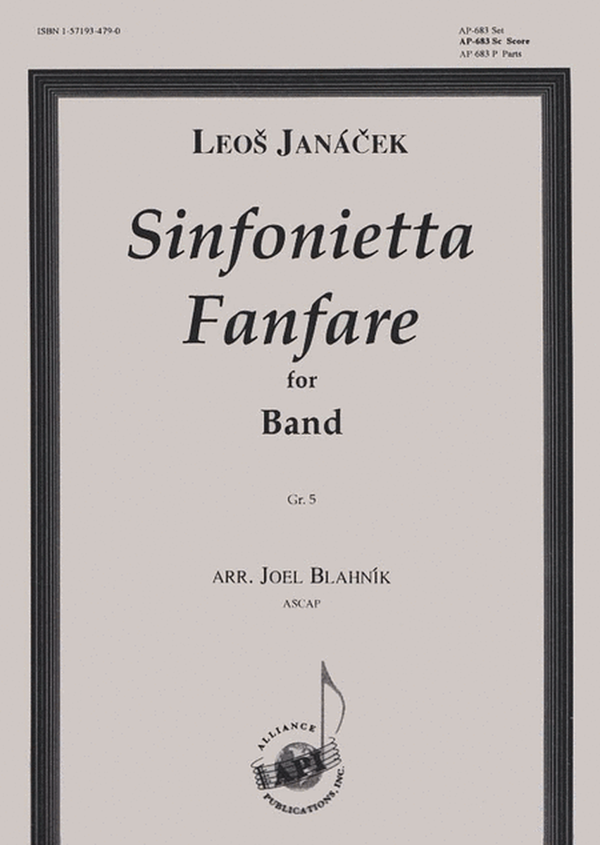 Sinfonietta Fanfare - Band Set
