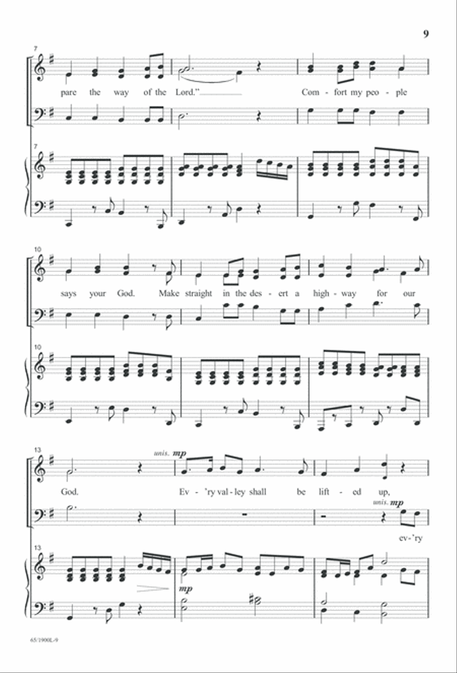 Love's Pure Light 3-Part scores gallery preview page 11