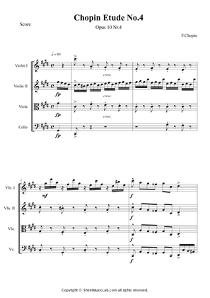 Etude Op.10 No.4