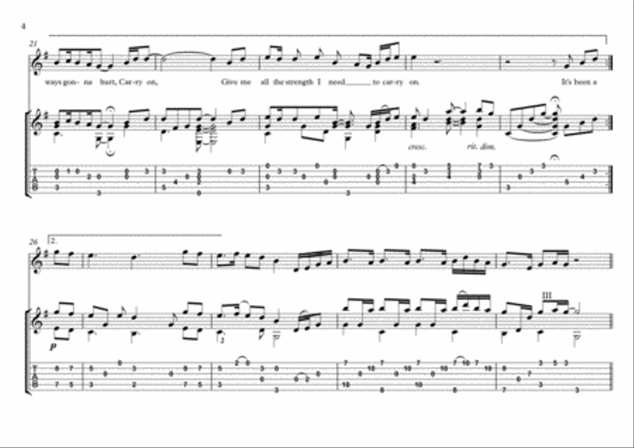 See You Again from FURIOUS 7 Electric Guitar scores gallery preview page 4