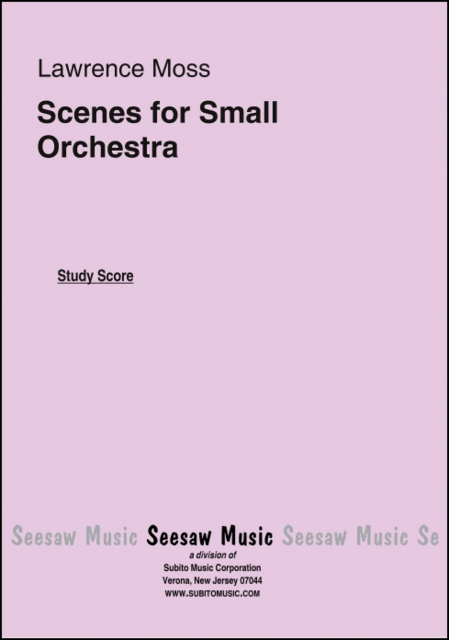 Scenes Chamber Orchestra scores gallery preview page 1